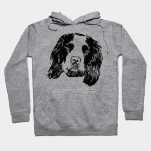 English Springer Spaniel Design - A Springer Spaniel Christmas Gift Hoodie